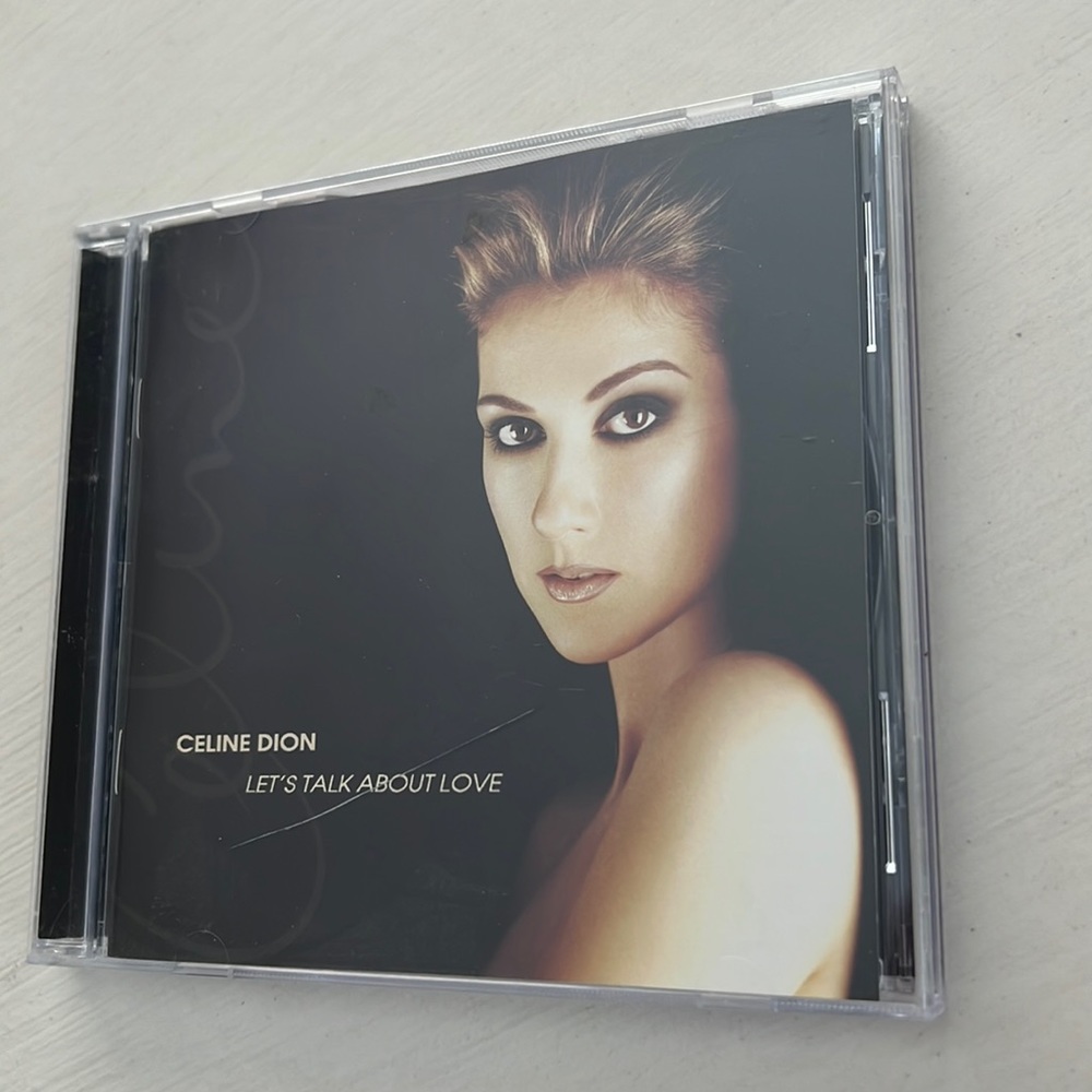 2/$5 Celine Dion-Let’s Talk About Love CD